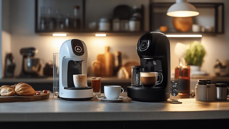 Tassimo ou Dolce Gusto : quelle machine a cafe choisir pour un cafe parfait a la maison ?